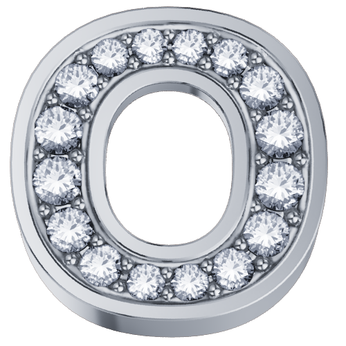 Charm Elements in Oro bianco Diamante 0.02 Ct DCHF3319O.002 - DCHF3319O.002